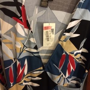 BCBG multicolored dress. Size medium